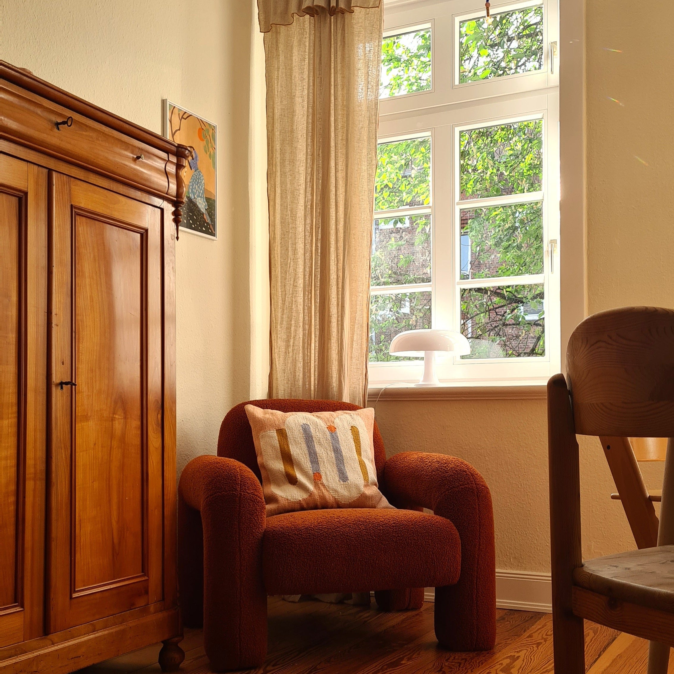 Bessie Throw Pillow Cover - Slowdown Studio