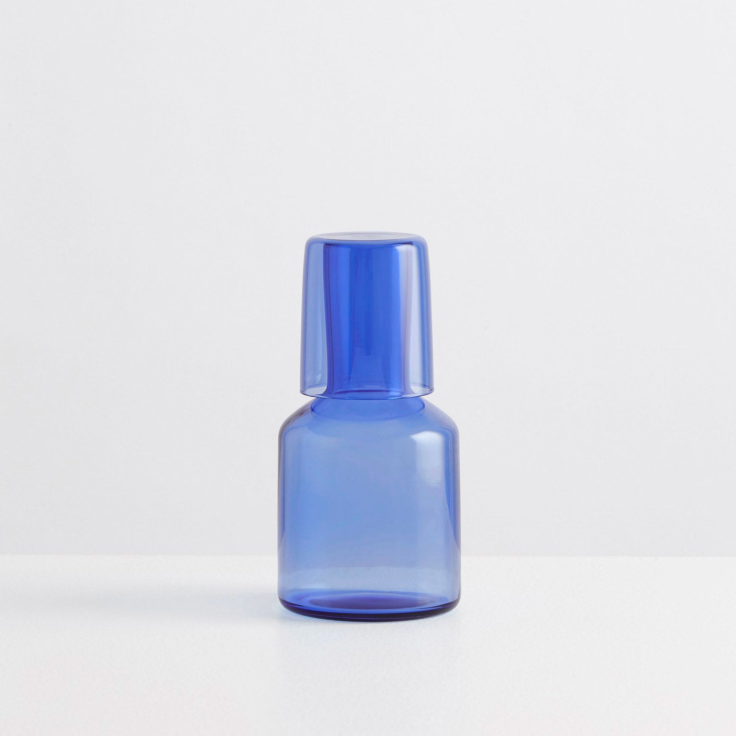 Bedside Carafe & Glass - Azure - Slowdown Studio