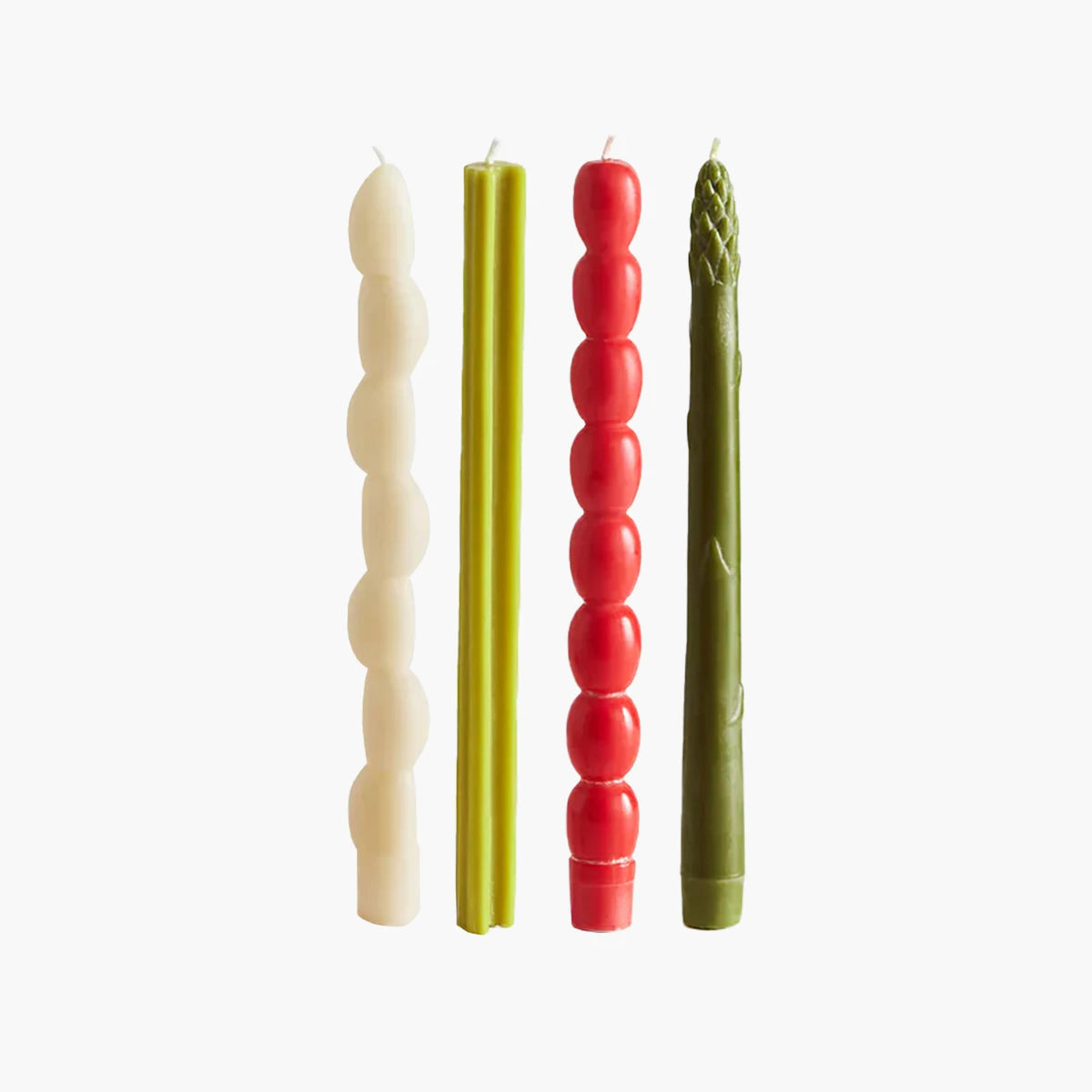 The Veggie Patch Candles (Set of 4) - Slowdown Studio