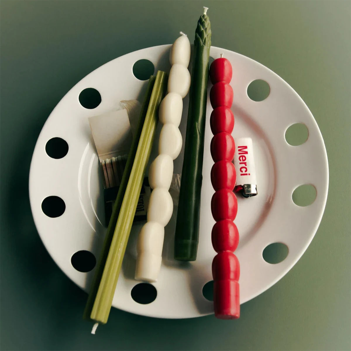 The Veggie Patch Candles (Set of 4) - Slowdown Studio