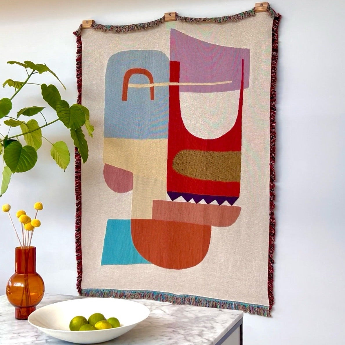 Oroza Throw - Slowdown Studio Tapestry on wall