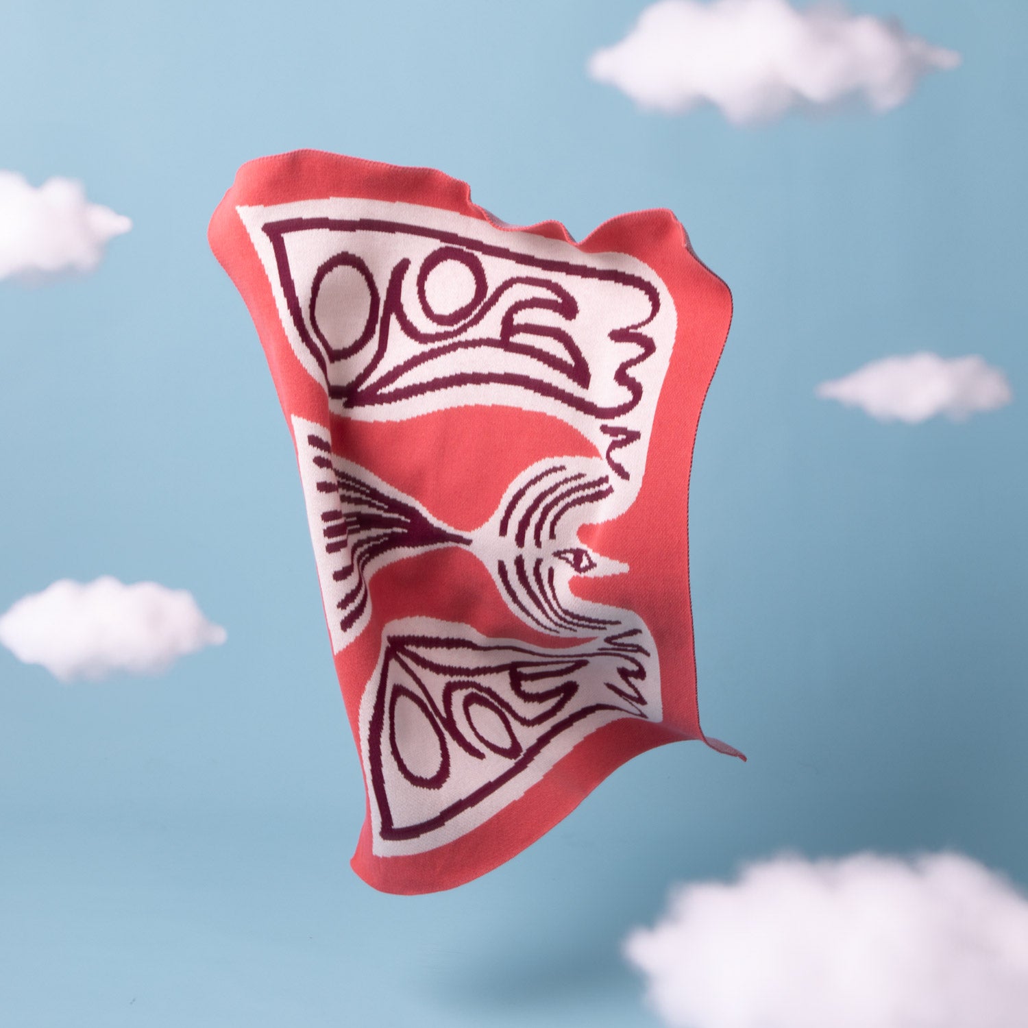 Squiggle Bird Mini Blanket - Slowdown Studio