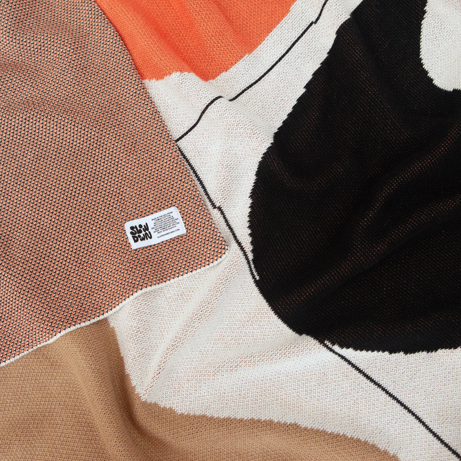 Zappa Knit Blanket - Slowdown Studio