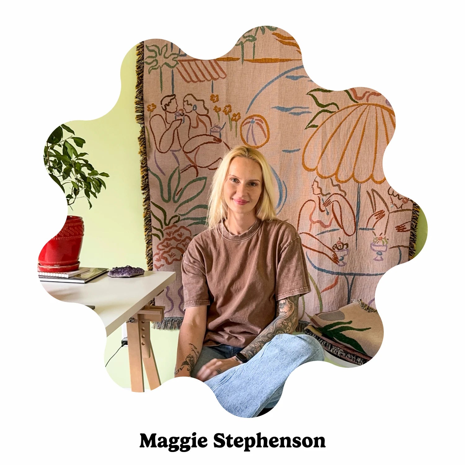 Paloma Throw - Slowdown Studio