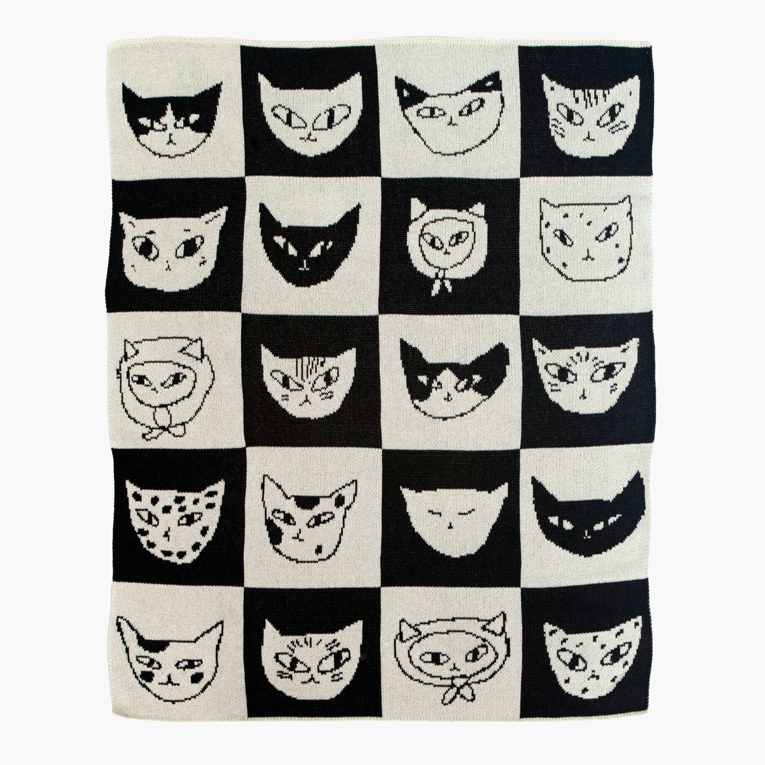 Cat Bingo Mini Blanket - Slowdown Studio