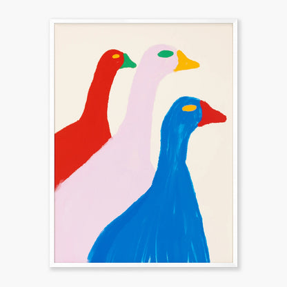 Gansos Art Print