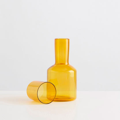 Bedside Carafe &amp; Glass - Miel - Slowdown Studio