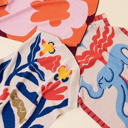 Colourful and artist designed kids blankets 