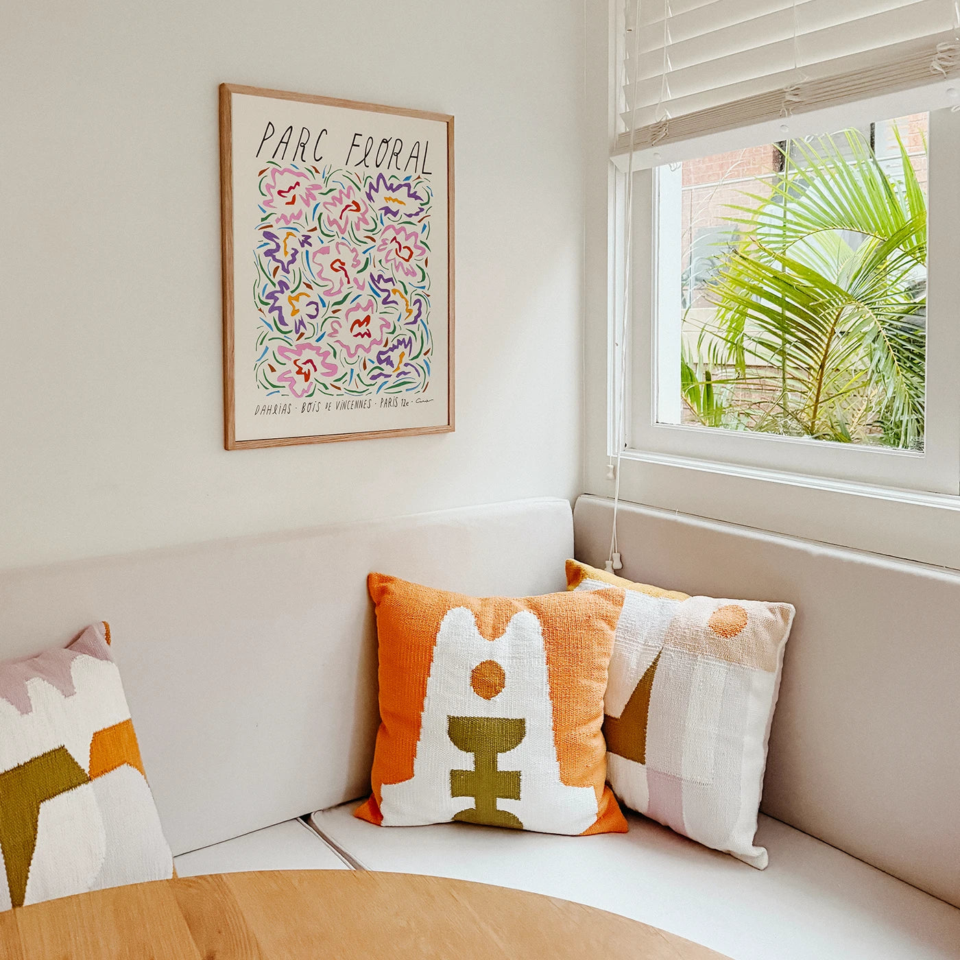 A framed art print titled &