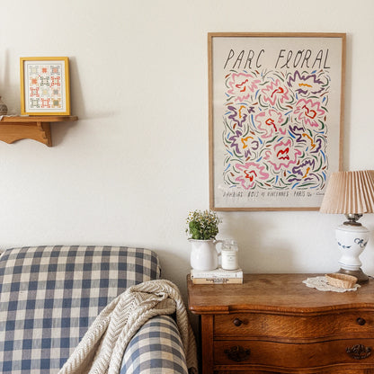 Wall art for living room titled &