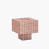 A Ridezign Tesser XL 5:3 Lamp in Granite with grids and squares on a white background.