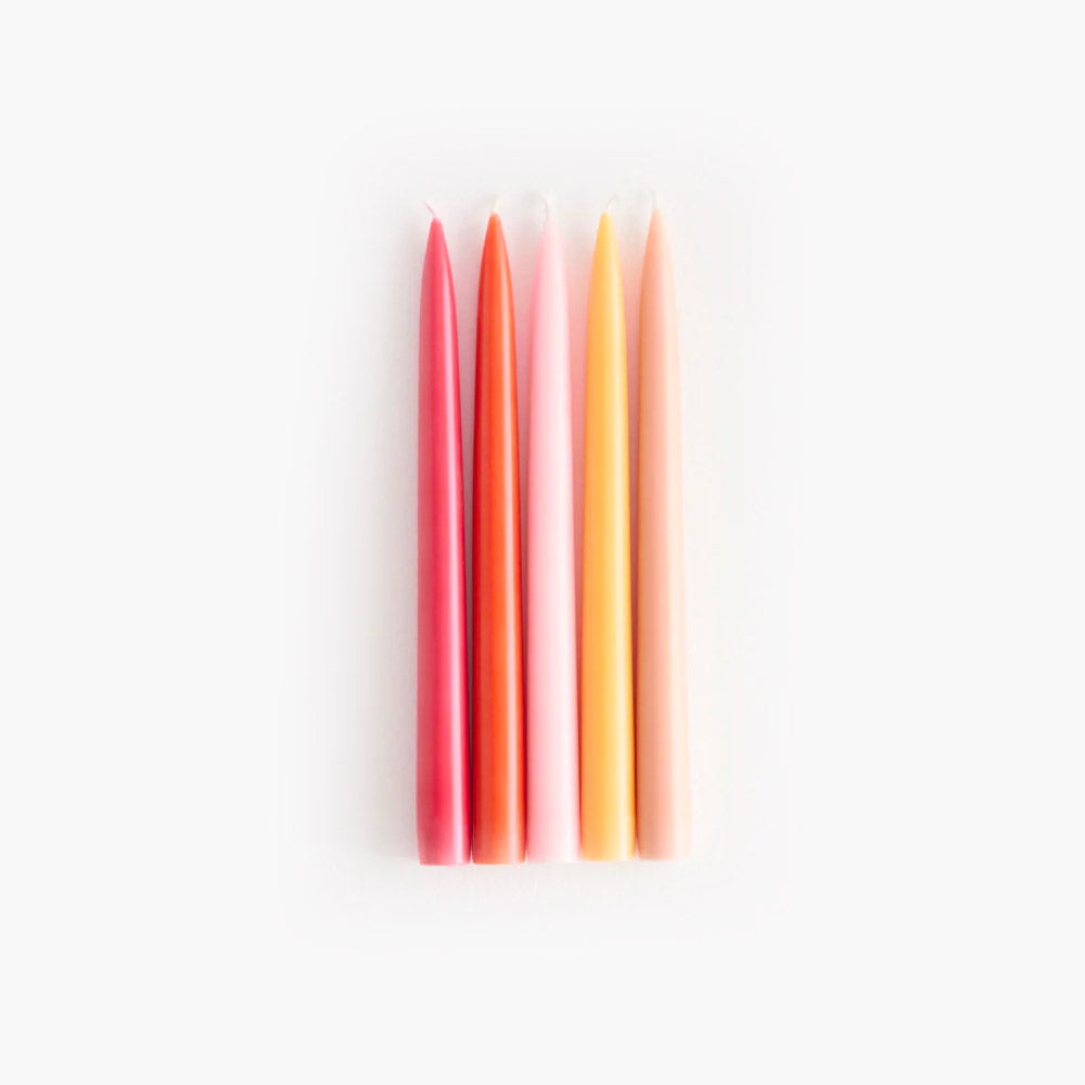 Tapered Candles - Summer Set - Slowdown Studio