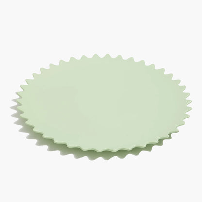 Zigzag Platter - Mint - Slowdown Studio
